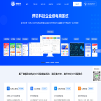 译码科技官网—JAVA商城源码_多用户商城系统源码_B2B2C商城系统_开源商城系统