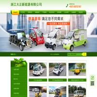 旅游观光车-电动扫地机-电动洗地机-巡逻车厂家-浙江大正新能源有限公司