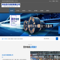 电线电缆,电力电缆,高压电缆厂家-河北百方线缆有限公司
